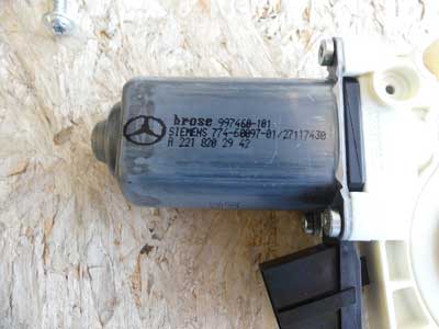 Mercedes Door Window Motor, Rear Left A2218202942 W221 07-13 S350 S400 S550 S600 S63 S655